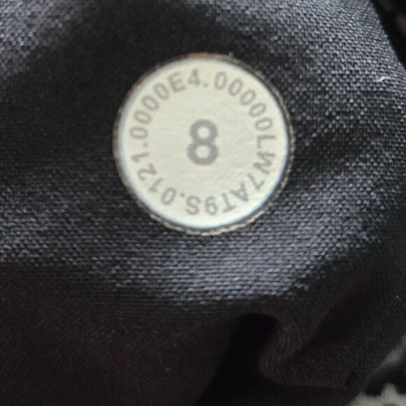 Lululemon Tracker Short V *4" - 8 Sporadic Black Rhino Grey - Picture 6 of 6